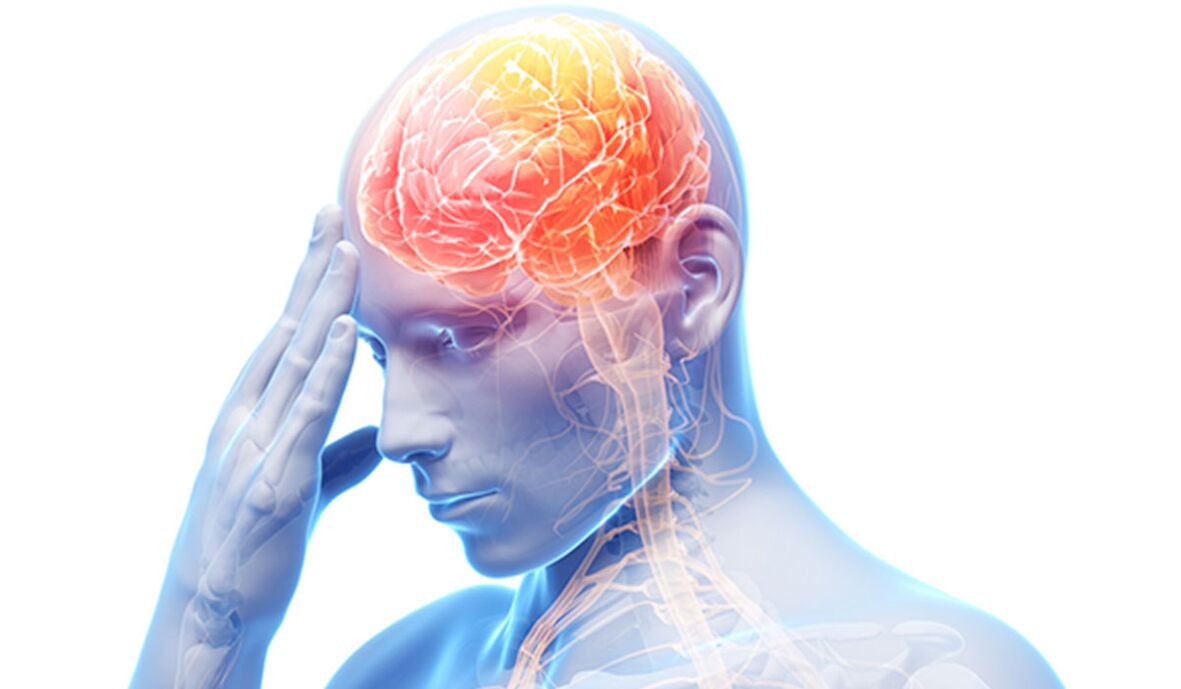 tumor in the head as a cause of pain in the lower back